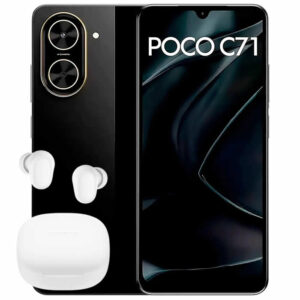 Poco C71 4G 128GB Negro con Buds