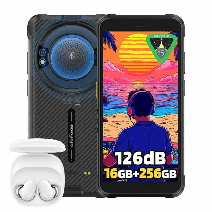 Celular Ulefone RugKing 256GB Resistente