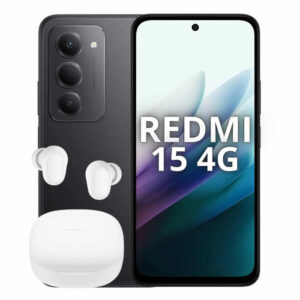 Xiaomi Redmi 15 4G 256Gb Ram 8+8Gb Negro + Buds