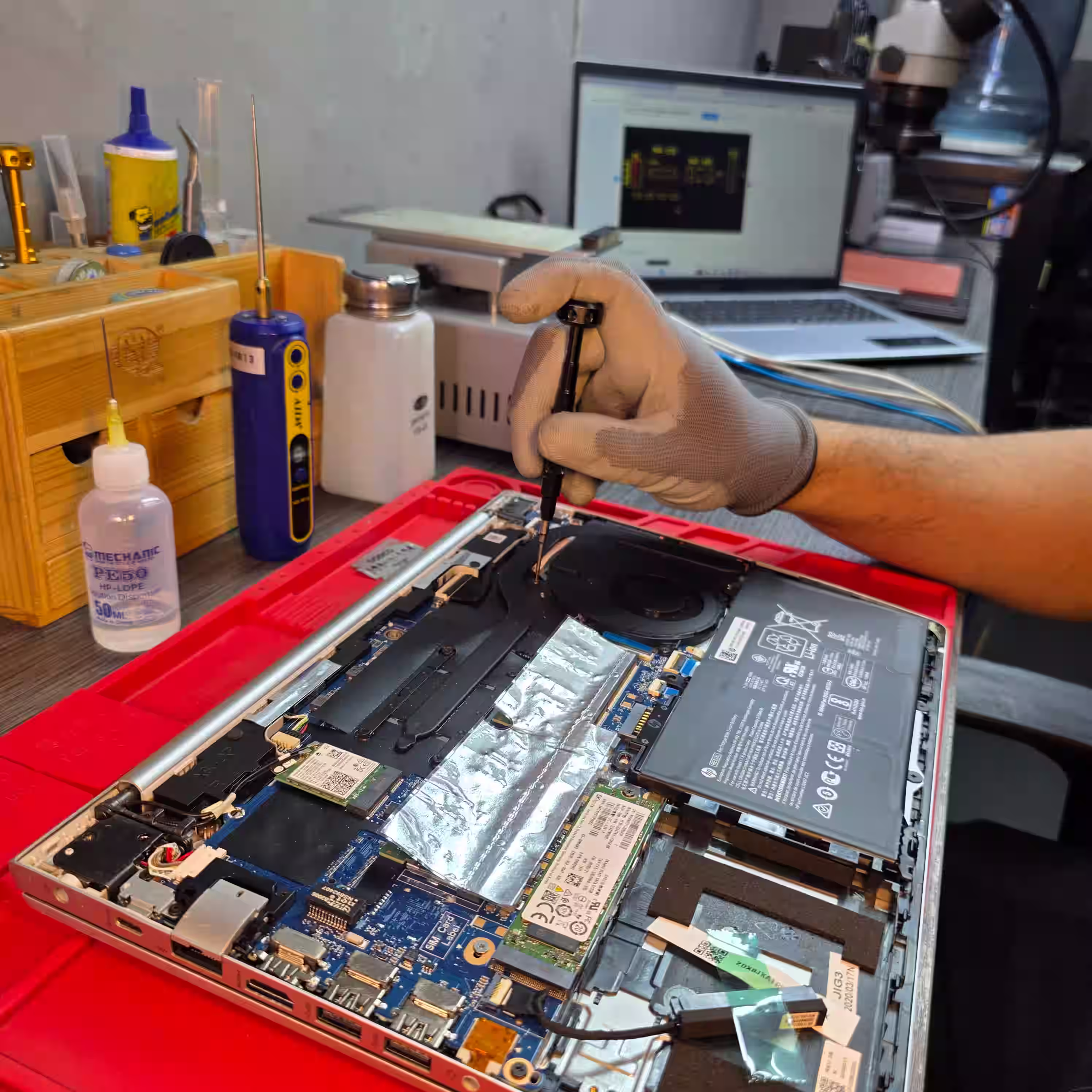Reparación de portátiles Dell y HP