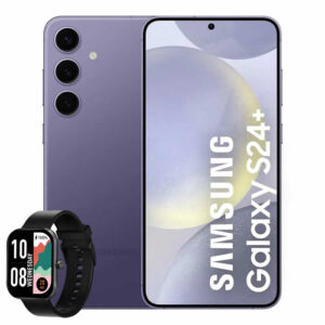 Samsung S24 Plus de exhibición Morado con reloj Haylou