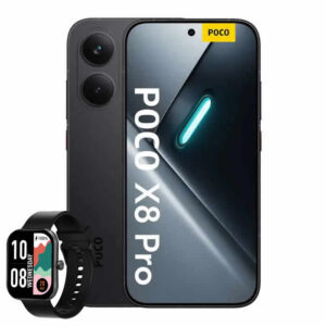 Celular Xiaomi Poco X8 Pro 5G 512GB Negro + Reloj
