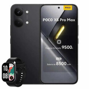 Celular Xiaomi Poco X8 Pro Max 5G 512GB Negro + Reloj
